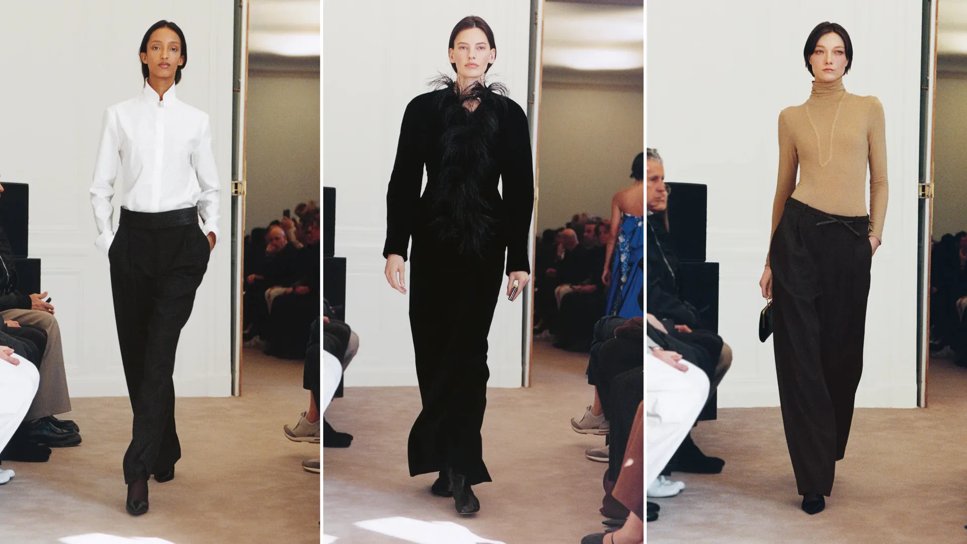 A The Row look photographed during the house’s London expansion