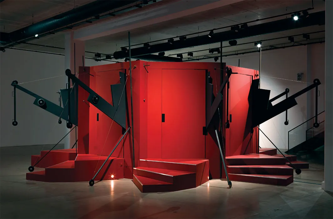 Pedro Gómez-Egaña, “The Great Learning,” 2015, installation view at Mana Contemporary, New Jersey.