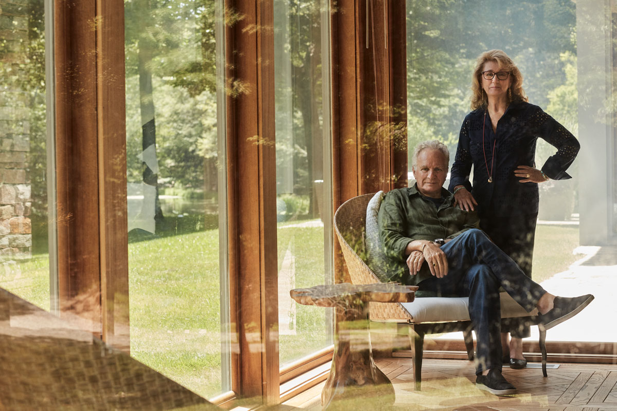 David and Sybil Yurman, photographed together by Peter Lindbergh.