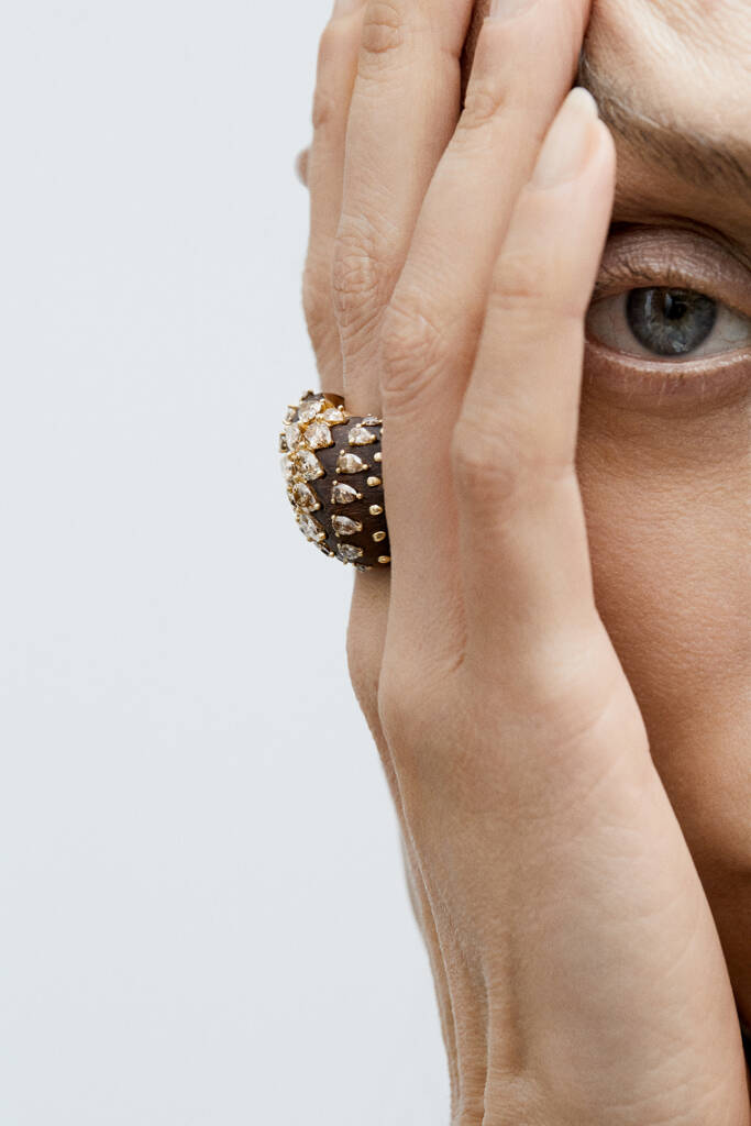 Fernando Jorge Deep Stream ring in wear