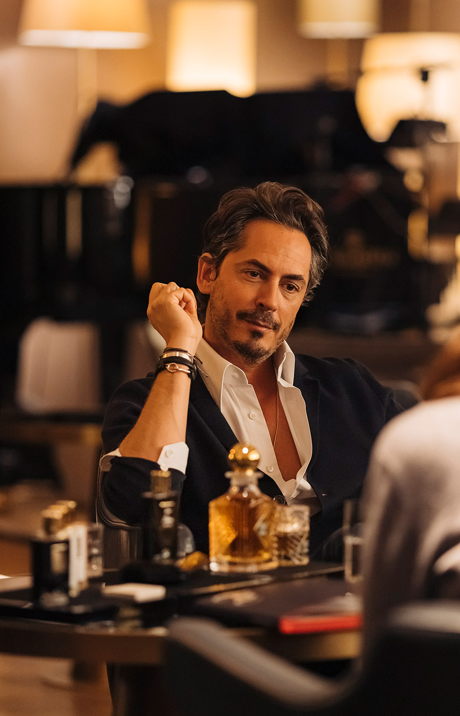 Kilian Hennessy in Berlin during a Scentury interview