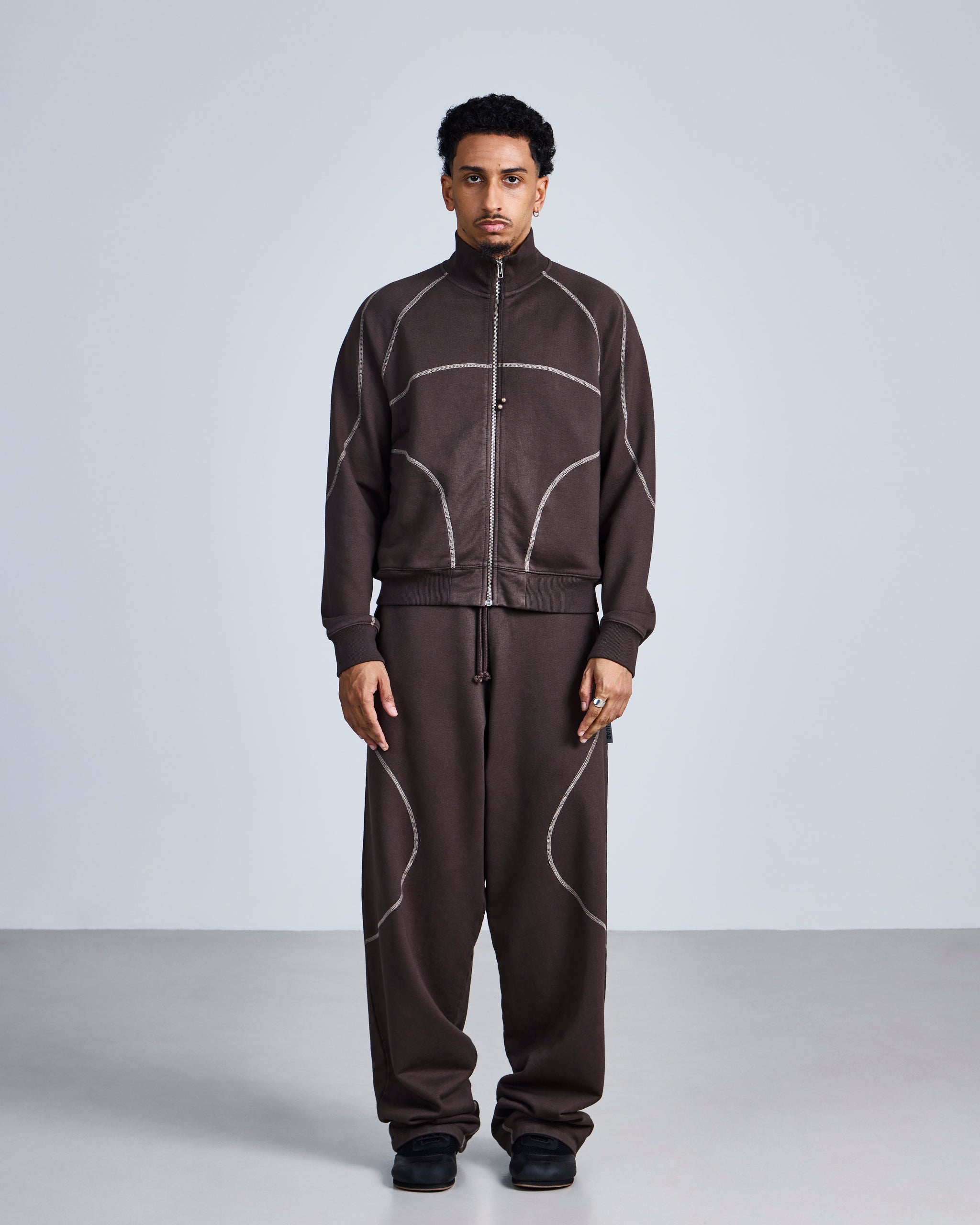 Coverstitch Track Jacket