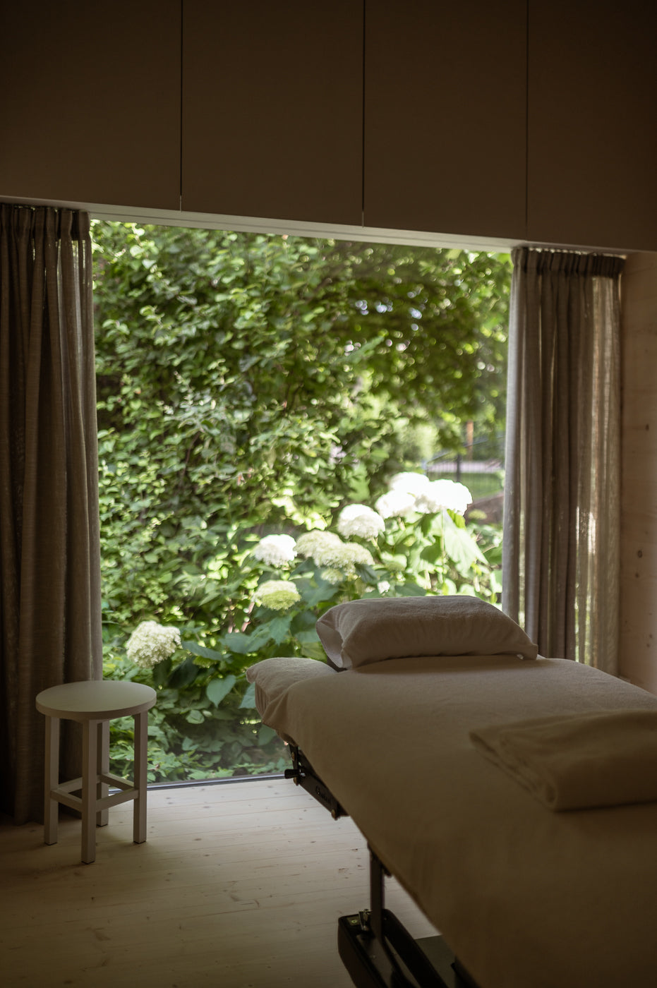 Susanne Kaufmann spa interior and treatment environment