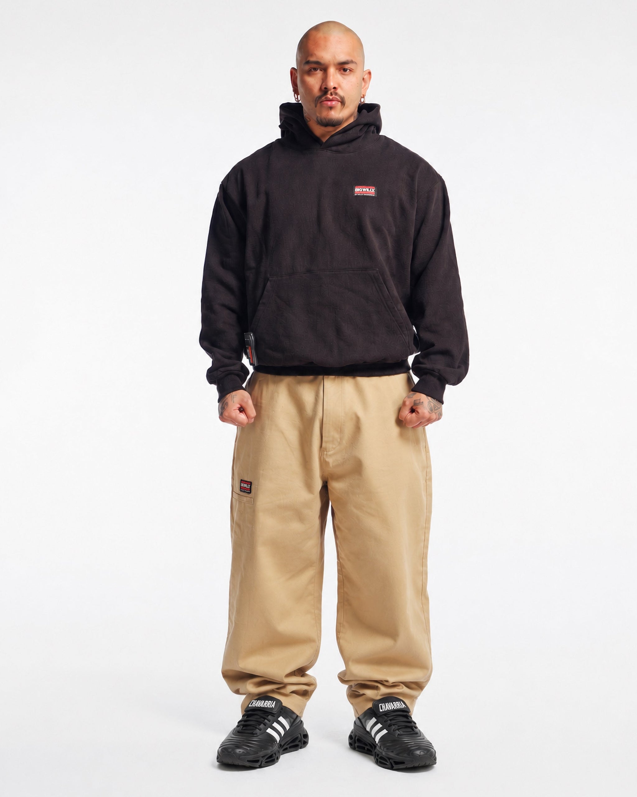 BIG WILLY HOODIE - BLACK BEAUTY